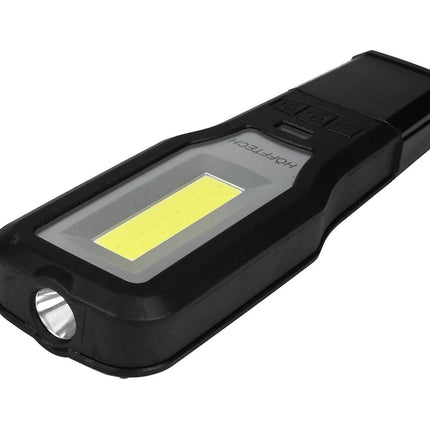 COB Looplamp 2000mAh LED, 550lm, USB-oplaadbaar, magnetisch, haak.