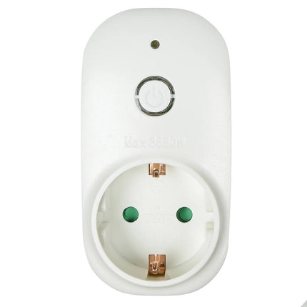Wit Stopcontact RA met Wifi, 3500W, Google Home Compatibel
