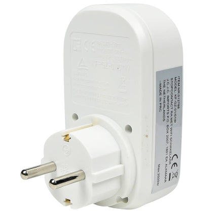 Wit Stopcontact RA met Wifi, 3500W, Google Home Compatibel
