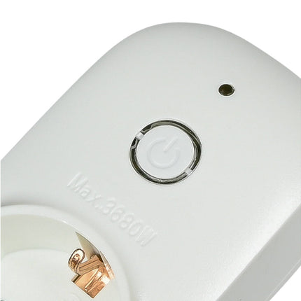 Wit Stopcontact RA met Wifi, 3500W, Google Home Compatibel