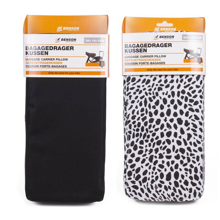 Bagagedragerkussen 32x15x5 cm, comfort voor passagier op fiets.