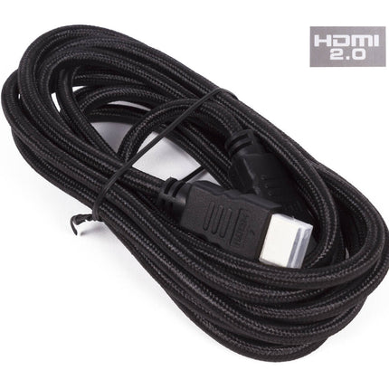 HDMI Kabel 2.0 4K Ultra HD, 3m Gold Plated voor Gaming & Films