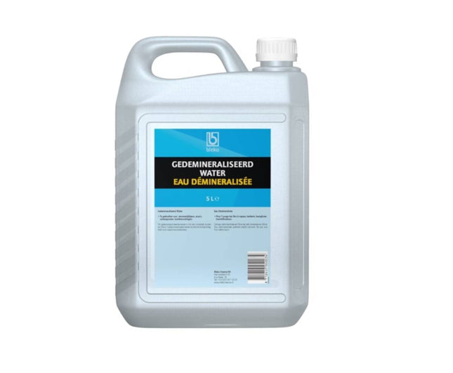 Batteriewasser 5 L – Demineralisiertes Wasser für Dampfbügeleisen und Batterien