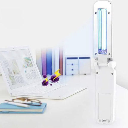 Lamp uv-c desinfectie – Levensduur lamp 20000 uur, Afmeting ingeklapt 125 x 35 x 25 mm