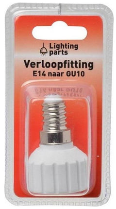 Verloop fitting E14 naar GU10
