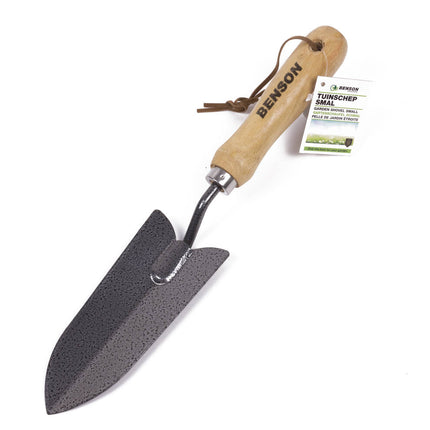 Tuinschep 6cm, Smal Houten Handvat, Ideaal voor Plantenverplaatsing