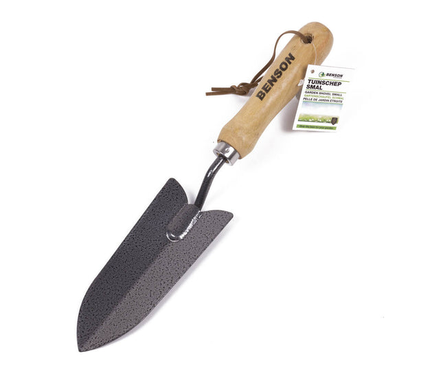 Tuinschep 6cm, Smal Houten Handvat, Ideaal voor Plantenverplaatsing
