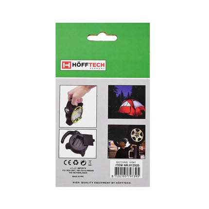 Tragbare 3W COB LED-Arbeitsleuchte + 1W Taschenlampe für Camping