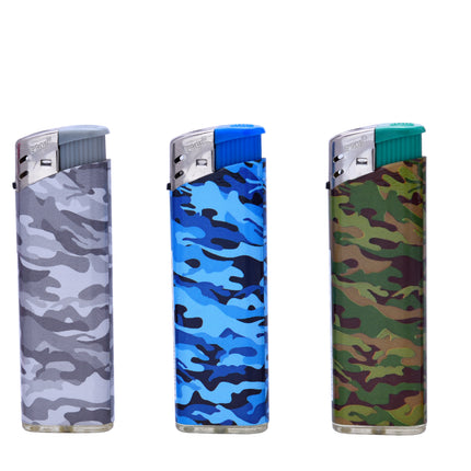 Aansteker camouflage – Type Gasaansteker, Compact & handzaam makkelijk mee te nemen