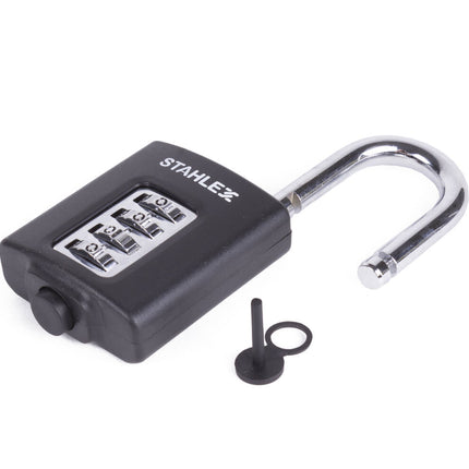 Cijferhangslot 50mm, 4-cijferige code, Quick Reset voor schuurbeveiliging