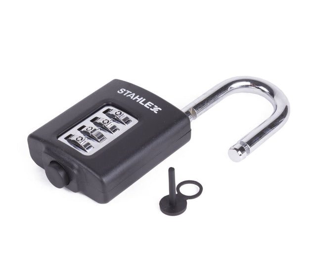 Zahlenschloss 50 mm, 4-stelliger Code, Quick Reset zur Schuppensicherung