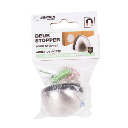 Magnetische RVS Deurstopper met Krachtige Magneet voor Veilig Gebruik