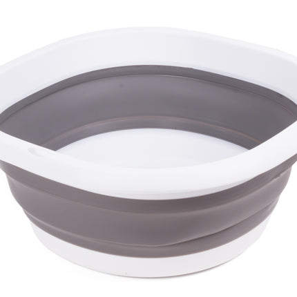Afwasteil vierkant opvouwbaar 10 ltr – Inhoud 10 l, Materiaal TPR + PP, 5cm, compact