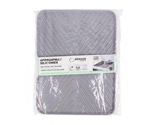 Siliconen Afdruipmat 40,6x37 cm - Perfect voor Kleine Afwasjes