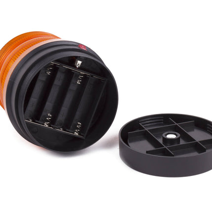 LED-Rundumkennleuchte Orange 2,4 W, magnetisch, Stroboskop-Modus, 24 LEDs