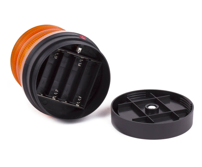 LED Zwaailamp Oranje 2.4W, Magnetisch, Strobe-modus, 24 LED's