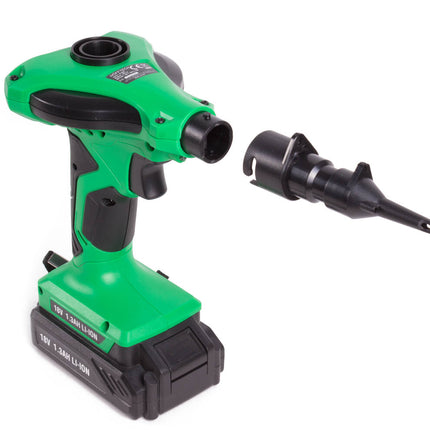 Akku-Luftpumpe 18V 1300 mAh - Zum schnellen Aufpumpen von Luftbetten
