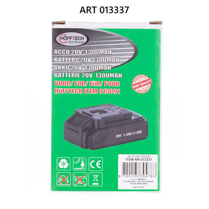 Akku-Luftpumpe 18V 1300 mAh - Zum schnellen Aufpumpen von Luftbetten