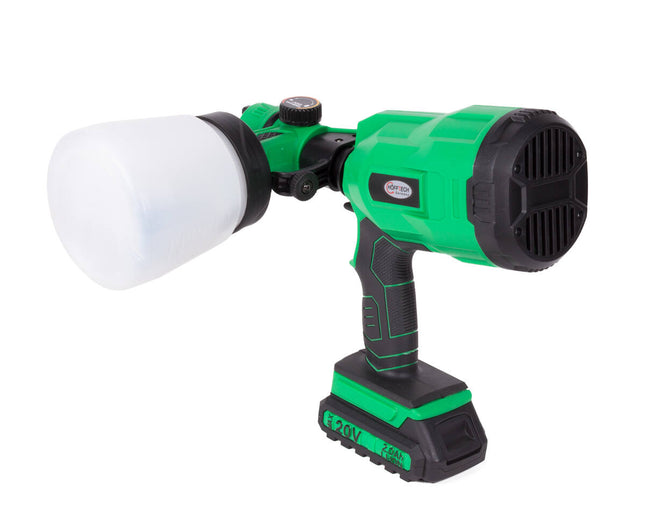 Akku-Farbsprühpistole 20V 2000 mAh, 800 ml Tank, 8000 U/min, für Heimwerkerarbeiten