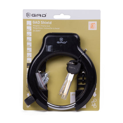 Ringslot GAD-shield ART**, anti-diefstal, cilinder- en behuizingbescherming