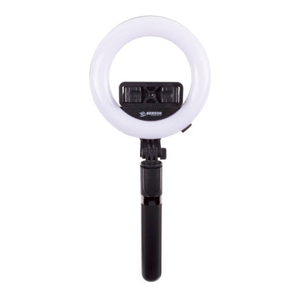 Selfie Stick 90cm LED Ringlamp, 16cm, 1200mAh, TikTok & Vlogs