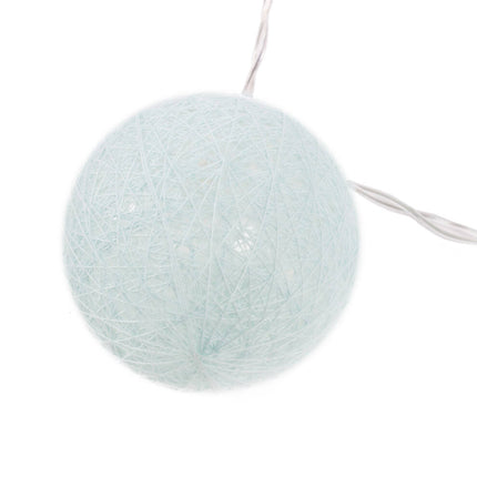 LED Lichtsnoer 10x Cotton Ball, 1.52m, Warm Wit, Binnengebruik