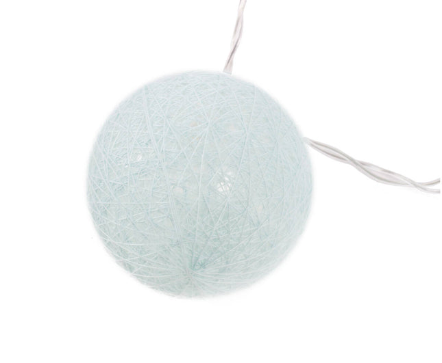 LED Lichtsnoer 10x Cotton Ball, 1.52m, Warm Wit, Binnengebruik