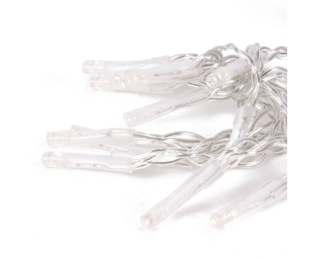 LED Lichtgordijn 154 LED's, 11 Slingers, IP44, Binnen/Buiten, 8 Modi