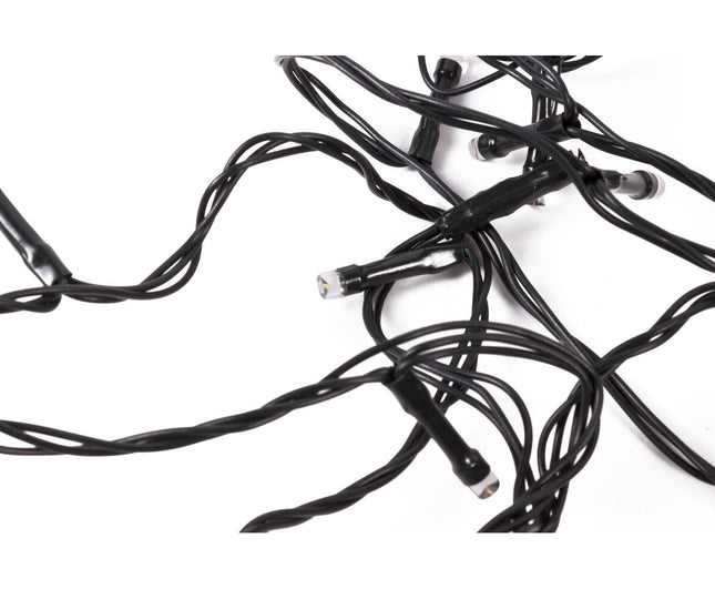 Wit LED Lichtsnoer 200 LED's, 25m, IP44, voor Binnen/Buiten Feestjes