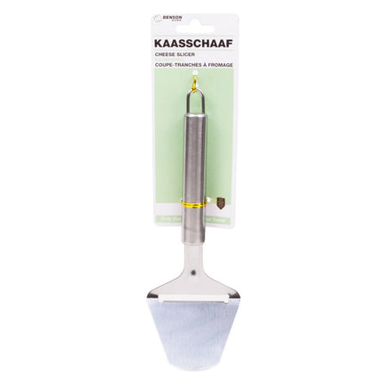 Kaasschaaf RVS 22cm - Snijd Zachte & Harde Kazen met Gemak