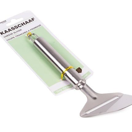 Kaasschaaf RVS 22cm - Snijd Zachte & Harde Kazen met Gemak