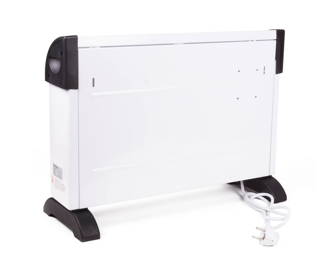 Heater Convector 750/1250/2000W, Wit - Verwarmt Ruimtes tot 20m²