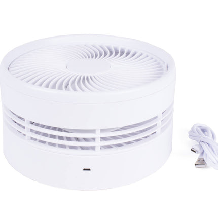 Telescopische Oplaadbare Ventilator, 24u Accu, 3 Snelheden, Draagbaar