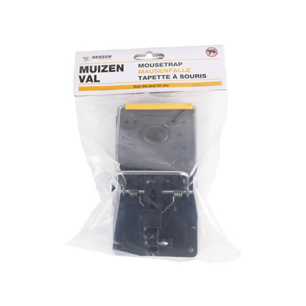 Plastic Muizenval Jumbo 14x7.6x6.4 cm, Herbruikbaar voor Thuisgebruik