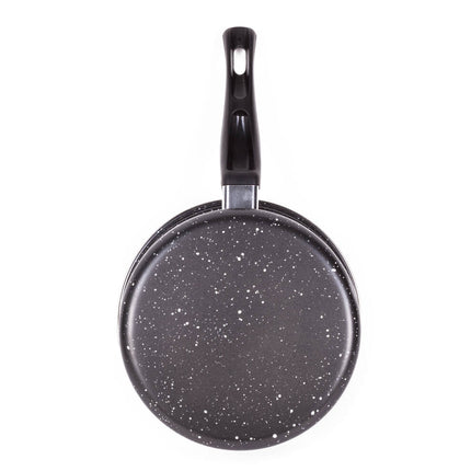 Steelpan 20 cm Deksel - Marble Non Stick, Voor Gas & Elektrisch koken