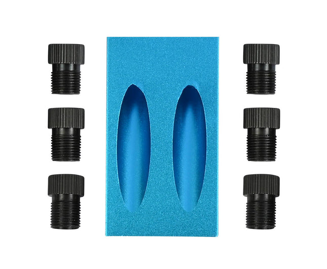 Boormal 15° Pocket Boring Set 7dlg - Maak Sterke Onzichtbare Verbindingen