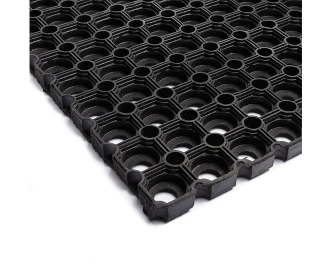Rubberen Deurmat 60x80 cm - Anti-Slip, Voor Binnen en Buiten