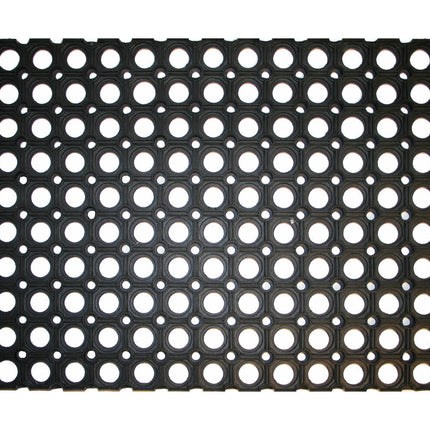 Rubberen Deurmat 60x80 cm - Anti-Slip, Voor Binnen en Buiten
