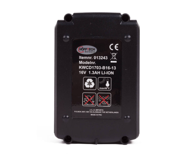 16V 1300 mAh Li-Ionen-Akku für Modell 011613, ideal für Werkzeuge.
