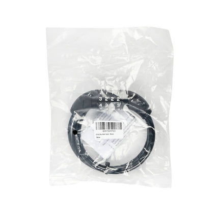 Xolid Kabel Cijferslot 10mm x 650mm Zwart, ideaal voor fietsbeveiliging.