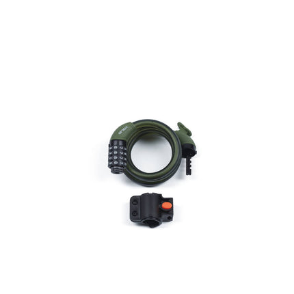Xolid Kabel Cijferslot 12x1200mm Army Green - Veilige Fietsbescherming