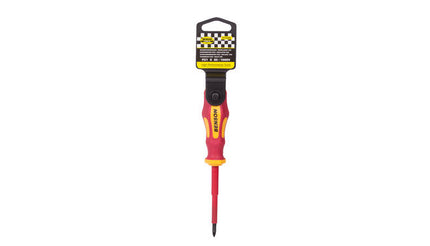 Schroevendraaier PZ1 x 80mm VDE, tot 1000V, ideaal voor elektriciens.