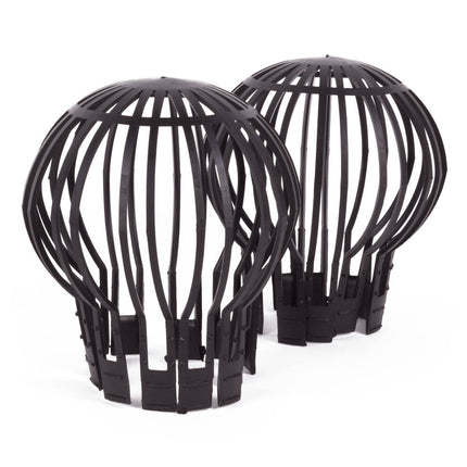 Bladvanger Bol Set 2 Stuks - Ø12x15cm, Beschermt Dakgoten tegen Bladeren