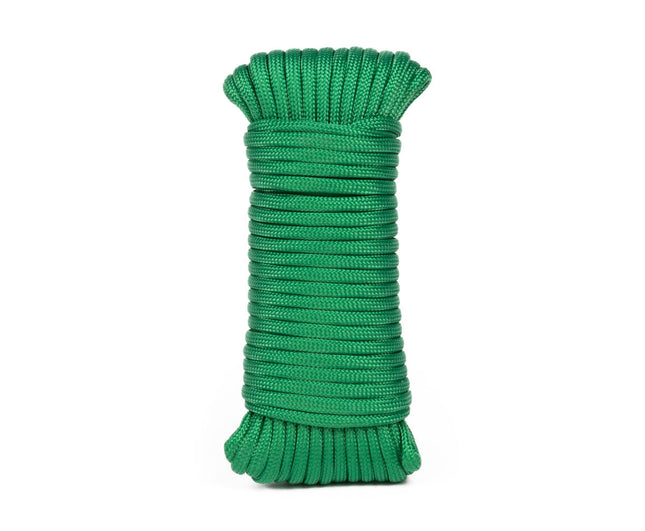 Paracord 3mm x 15m, Groen, 125kg Belastbaar, Voor Kamperen & DIY