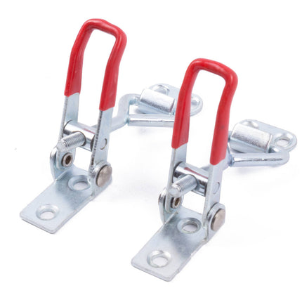 Spansluiting RVS 70-81mm, 100kg, incl. tegenstuk voor kisten, deuren