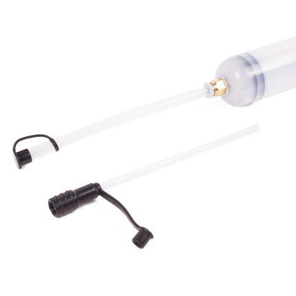 Olie- en Vloeistofpomp 200 ml met Schaalverdeling en Flexibele Slangen