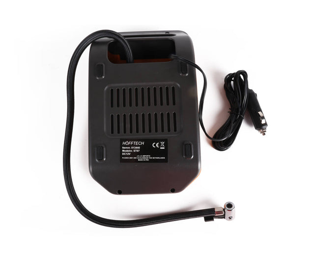 12V Compressor 150 PSI, 60cm Slang, Inclusief LED, Voor Auto & Fiets