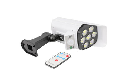 Realistische LED Dummy Camera met Zonnepaneel en Knipperlicht