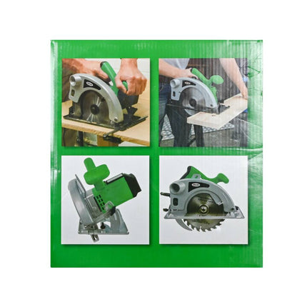 Cirkelzaag 1200W ø185 mm - Perfect voor Nauwkeurige Houtbewerking