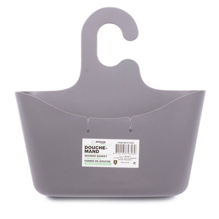Douchemand met Haak - Ruimtebesparend, Waterafvoer, 28.1x10x28.6cm